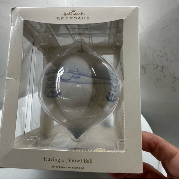 Hallmark Keepsake Having a (snow)Ball Christmas ornament vintage 2008 ceramic - Picture 8 of 11